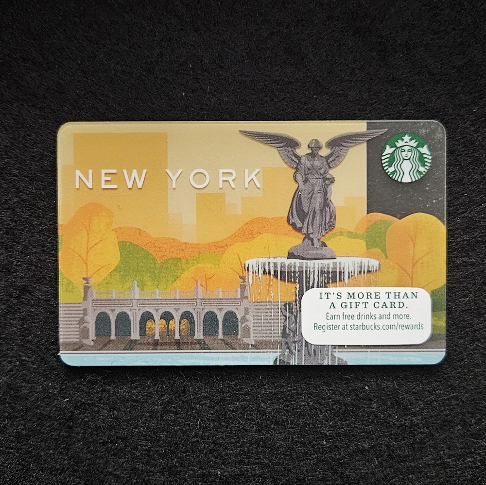 Starbucks Card - New York 2015 - Traditional Plastic